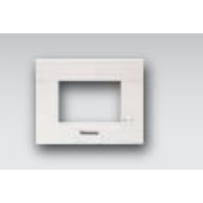 Panasonic 3M 12.1x9.5cm White Plates & Inner Metal Farme with LED Loctor W/O GroovePAN-WIM6413