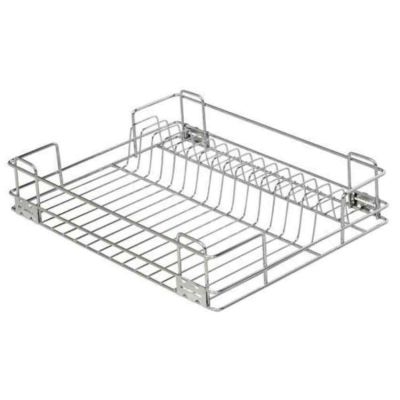 Peacock Revera Stainless Steel Cup And Saucer Basket-15x18x4Inch-CAS-15184