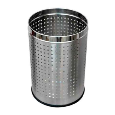 Peacock Revera Stainless Steel DustBin Perforated Small-7x10Inch-DBPF-710