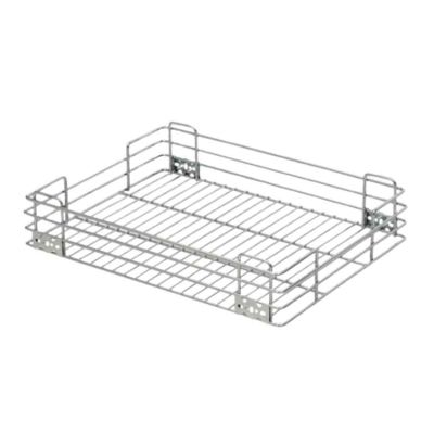 Peacock Revera Stainless Steel Multipurpose Plain Basket-15x24x8Inch-MP-15248