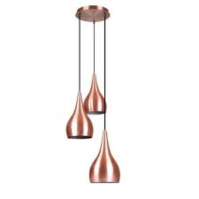 Philips Blithe 20W 350x350x1500mm Rosegold & Silver Decorative Pendant Hanging Light-58076-2