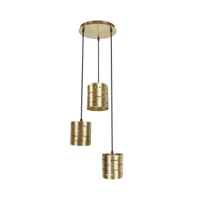 Philips Roseate 20W 325x325x1675mm Matt Gold Decorative 3H Pendant Hanging Light - 58138