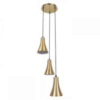 Philips Jazz 20W 225x225x1675mm Matt Gold Decorative 3H Pendant Hanging Light - 58148