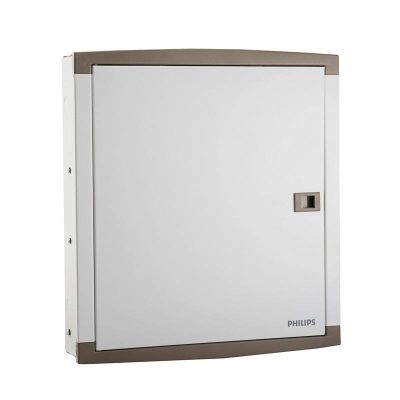 Philips 8 Way TPN Double Door Distribution Board - White - 913713969601