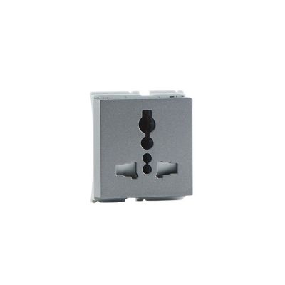 Philips Metallica 2M 13A Universal Socket - Grey - 913713970801