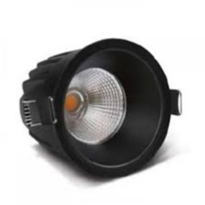 Philips 7W 76x76x64mm Black Spotlight Philips-Deco-COB-B