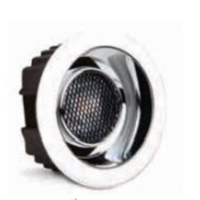 Philips 7W 83.5x83.5x48mm Chrome Downlight Philips-IP44-COB-C