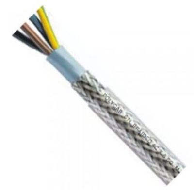 Polycab 7 Core PVC Sheathed Steel Braided Cable-2.5MM-MSBC-7C-100Mtr