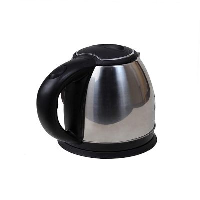 Quba Silver and Black 1.8Ltr Electric Kettle