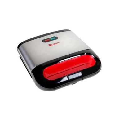 Quba Black and White 4 Slices Sandwich Maker