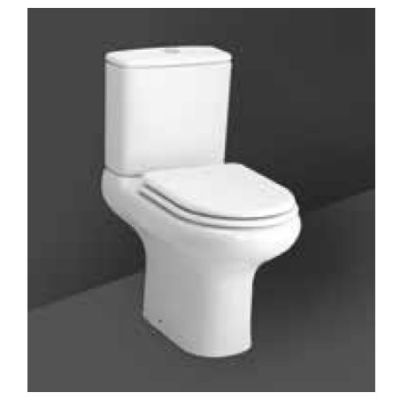 Rak Two Piece Commode Compact S240MM-Ivory