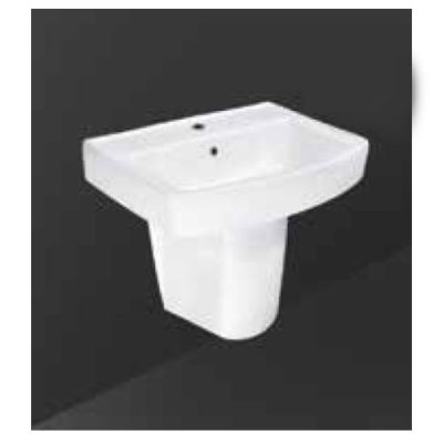 Rak Half Pedestal Basin Neo-Alpine White