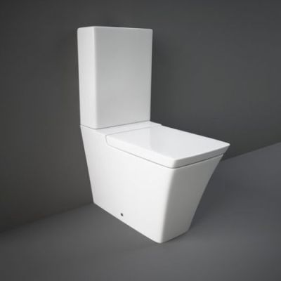 Rak Two Piece Commode Opulence S240MM-Alpine White