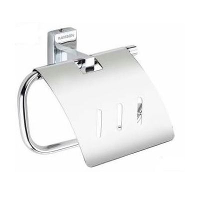 Ramson Imperia Stainless Steel 304 G I Paper Roll Holder with Flap RAM-IMP-PAP-ROLL