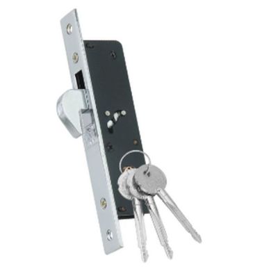 Ramson 30mm Satin Silver Cross Key Nova Aluminium Door Lock