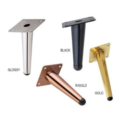 Ramson 10Inch 30mm 1.25mm Pipe Black Stainless Steel Soft Legs Door Closer RAM-SOFT-B-10