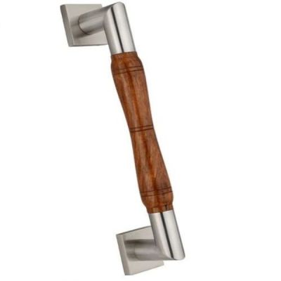Ramson 12Inch Round Stainless Steel Woody Concealed Pull Handle