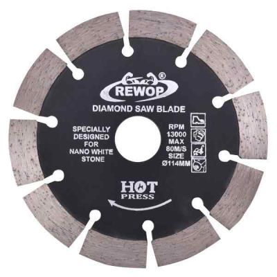 Xtra Power Rewop Diamond Saw Blade 16Seg 4Inch 20mm Bore-Thickness 2.0mm