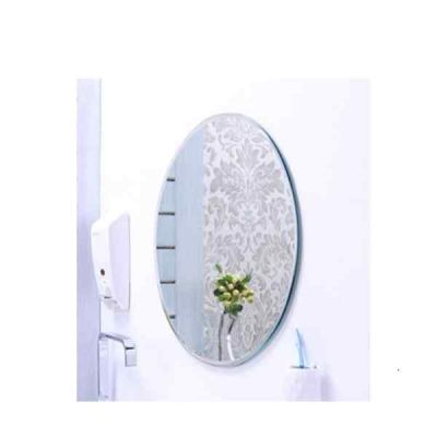 Riya Enterprise 18x24Inch (Large) Glass Wall Mounted Round Shape Bathroom Mirror