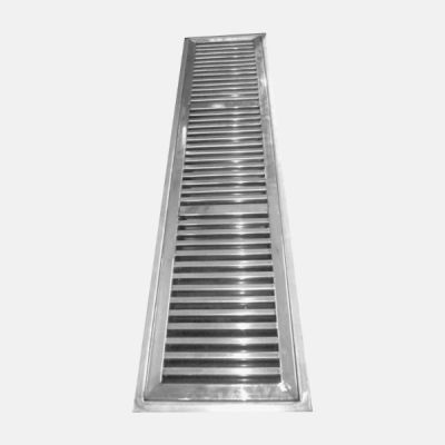 Chilly Rail Gloss Finish 300x300mm Floor Drain Grating RLG-300300-Gloss-G