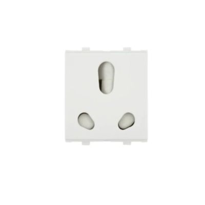 Anchor Roma Plus 6A/16A, Twin Socket, 2 Module, ISI 289368