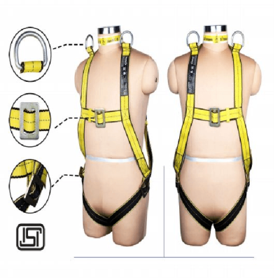 Safehawk LQ Full Body Harness for Lowering or Raising of Personnel & Rescue in Confined Space - L Q E (Class-E)