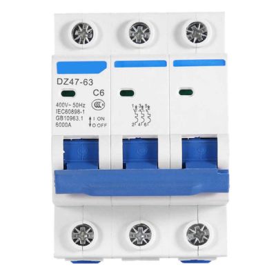 Shield 16A B Series Triple Pole Miniature Circuit Breaker - SHD-16-C-TP
