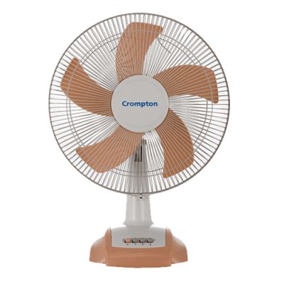 Crompton SilentPro Pentaflo TF 400mm Pastel Orange Table Fan