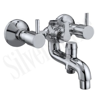 Silver Shine Wall Mixer 3-In-1-1071