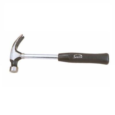 Smith 1Inch Chrome Plated Tubular Claw Hammer with Rubber Grip-ST-172