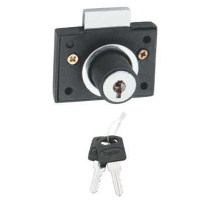 Spider Zinc Steel Regular Multipurpose Lock with 2 Moulded Keys-RMP