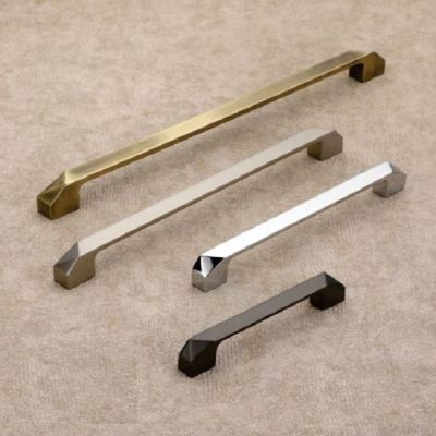 Spider Black Satin 224mm Zinc Cabinet Handle-WCH209