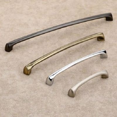 Spider Black Satin 160mm Zinc Cabinet Handle-WCH306