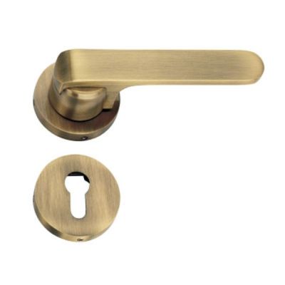 Spider 60mm Antique Brass Zinc Alloy Concealed Mortise Lock Set-ZZ37C