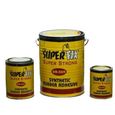 Super Fix 1000ml Tin Synthetic Rubber Adhesive-SR-505