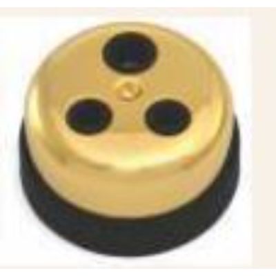 SSK Heritage Gold Finish 16A 250V 3 Pin Socket SSK-726