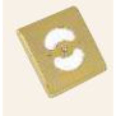 SSK Heritage Gold Finish 3x3Inch 1M Cover Plate Frame For Power Switch with Socker SSK-751A