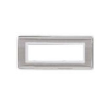 Ssk Metal Series 7M 8x3Inch Stainless Steel Finish Cover Frame with Power Coated Steel SSK-MT-264SS