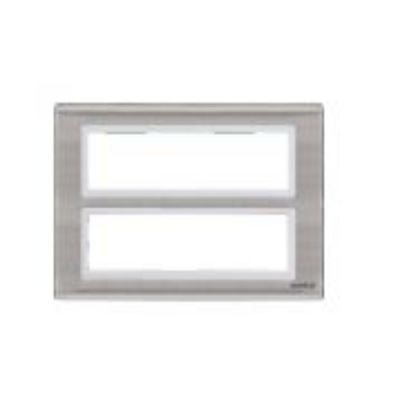 Ssk Metal Series 14M 8x6Inch Stainless Steel Finish Cover Frame with Power Coated Steel SSK-MT-268SS