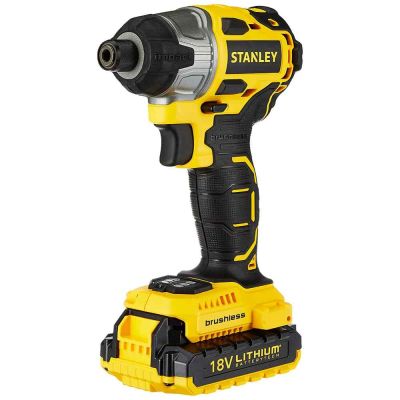 Stanley 18V Brushless Impact Drill Driver Cordless-SBI201D2K