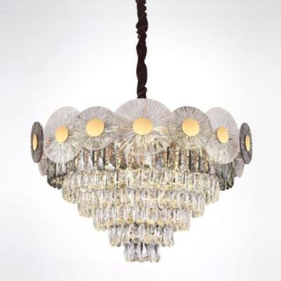 Stello 55x46cm Venini Round Crystal Chandelier - T1660