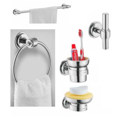 Supra Conty Bathroom Accessories 5 Pcs Set-CON-BS