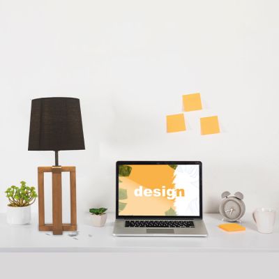 Symplify Criss Cross 12W Brown E27/B22 Wooden Table Lamp-TL00016