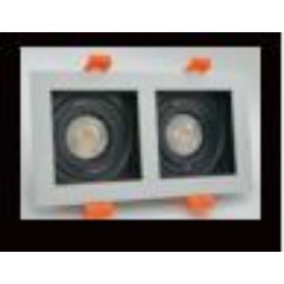 Tisva Gimble Matt Black Square COB Ring Tisva-GART242