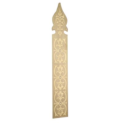 Tyler Brass Door Jewellery Patta-P-001-10-Gold Silver