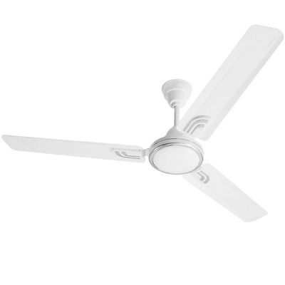 Usha Airostrong Curve Metallic White 1200mm Universal Ceiling Fan