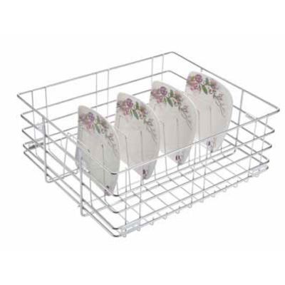 Verito Silver 6mm Wire Thali Basket - SLV-VE-THBS-15-20-8