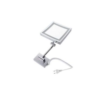 Viking Shaving and Make Up Mirror LED Square 1155