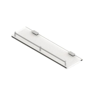 Viking Glass Shelf with Rail(Wall Brackets) 1785