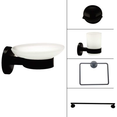 Viking Bath Accessories H2O Black 1940 BL